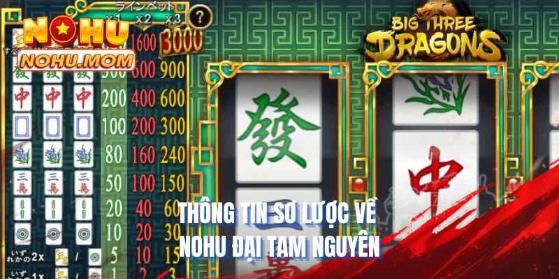 Thông tin sơ lược về NOHU Đại tam nguyên